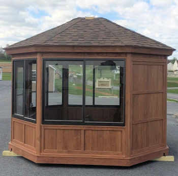 Gazebo Enclosure 2 Oval #8